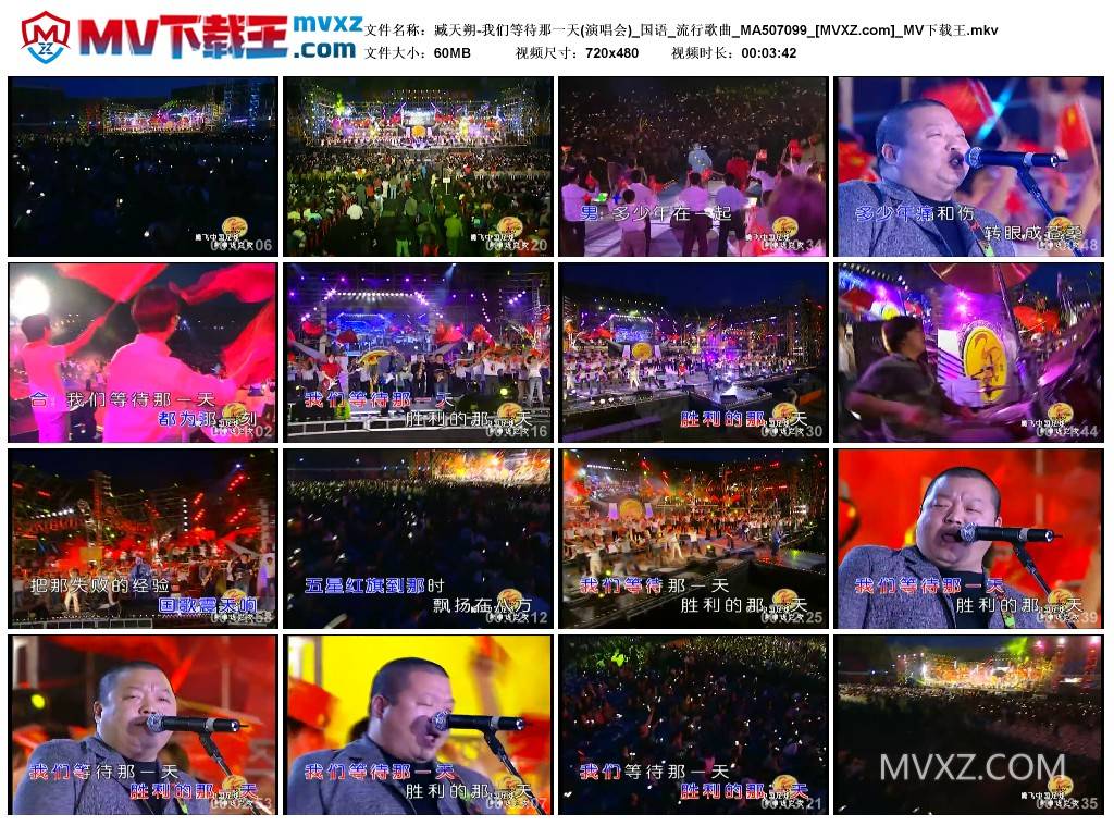 臧天朔-我们等待那一天(演唱会)_国语_流行歌曲_MA507099